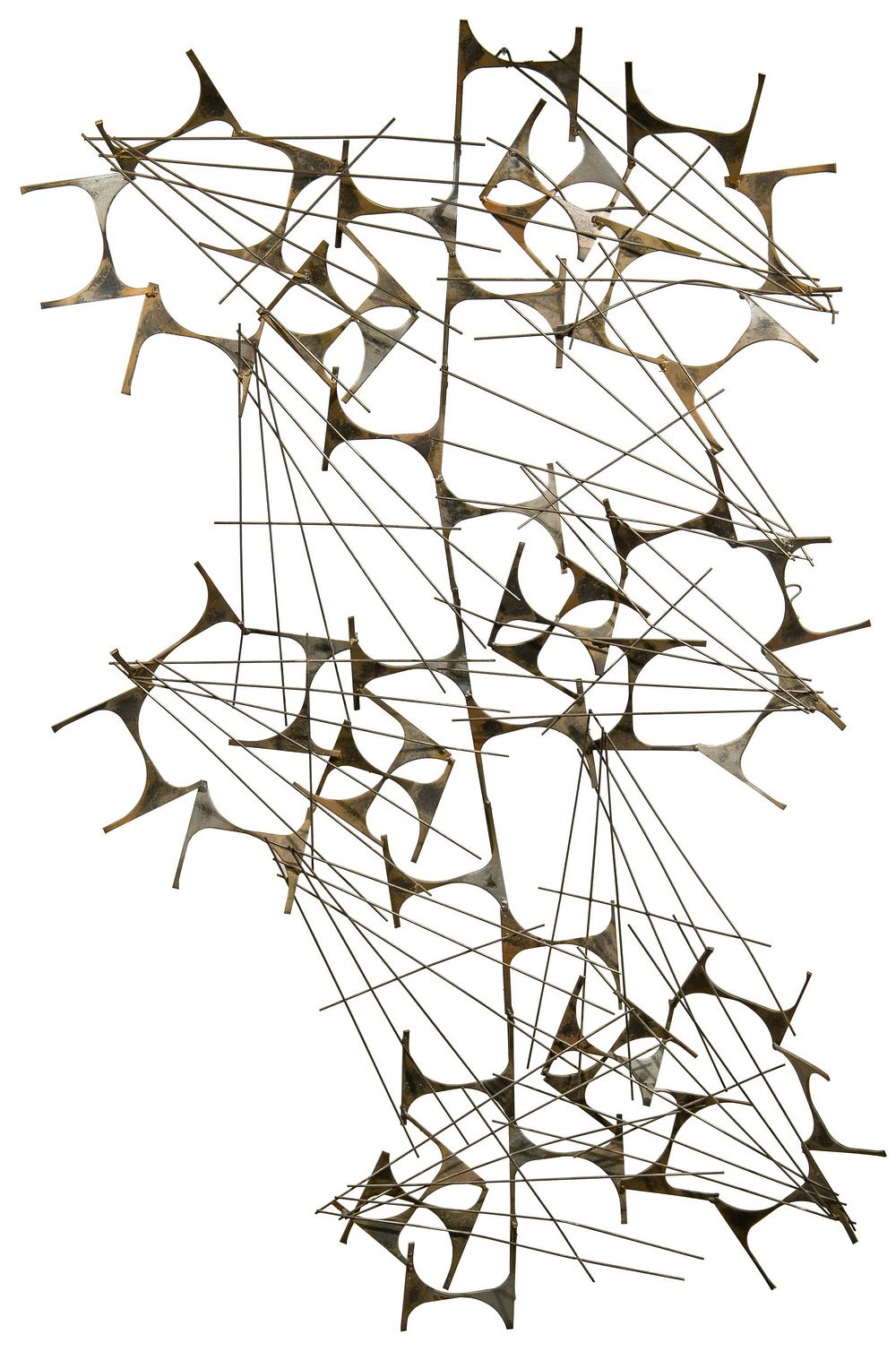 Lot 275: Brutalist Style Wall Sculpture
