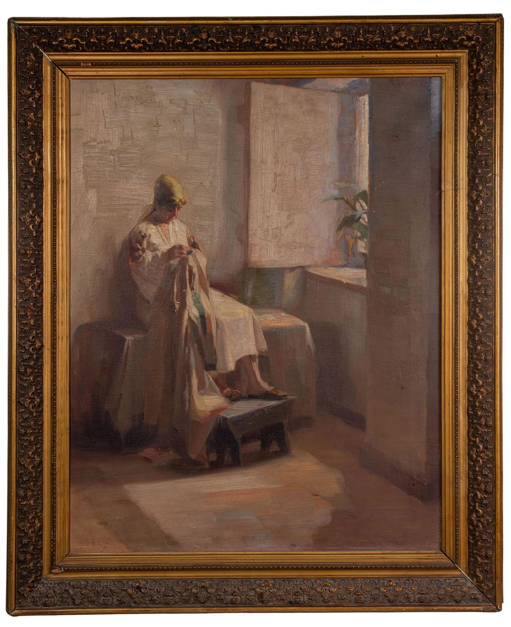 Lot 290: Apostolos Geralis (Greek / French, 1886-1983) Oil on Canvas