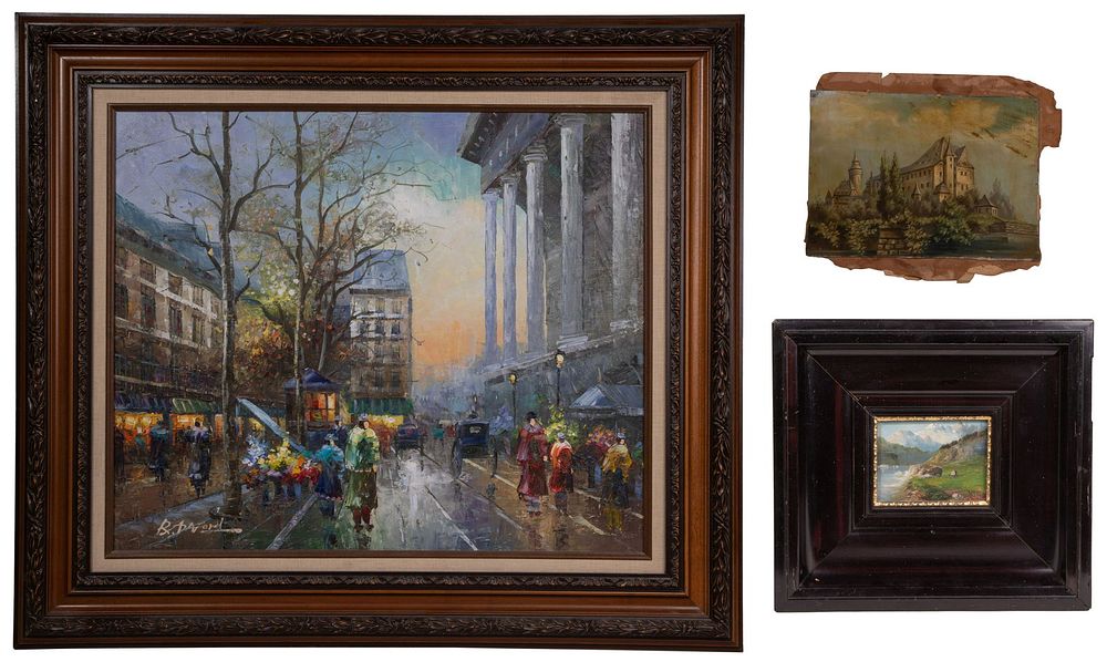 Lot 291: Oil Painting Assortment