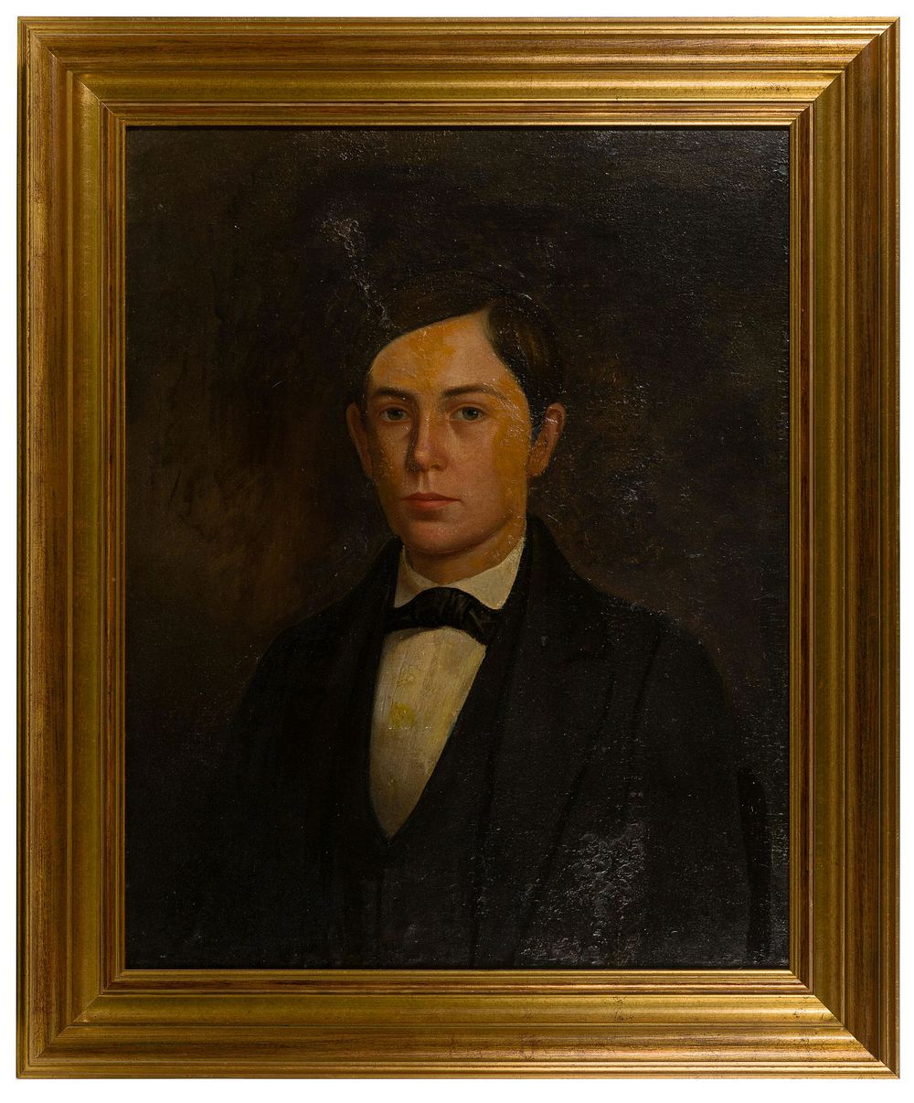 Lot 293: Unknown Artist (19th Century) Oil on Canvas on Board