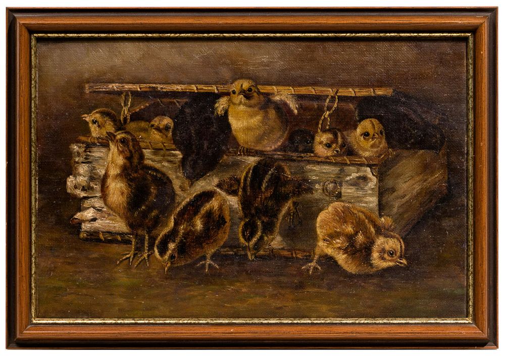 Lot 300: (Attributed to) E. Barbour (20th Century) Oil on Board