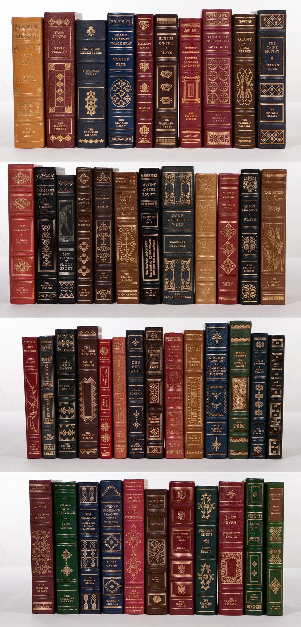 Lot 358: Franklin Library Book Assortment
