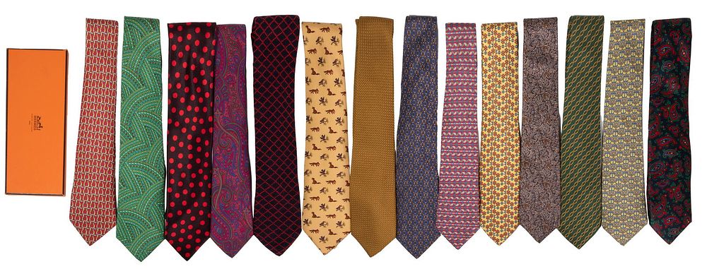 Lot 396: Designer Necktie Assortment