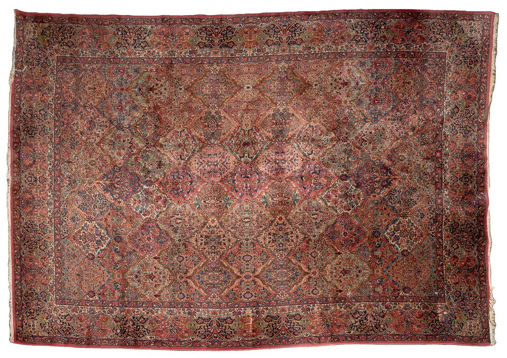 Lot 433: Karastan Kirman Room Size Rug