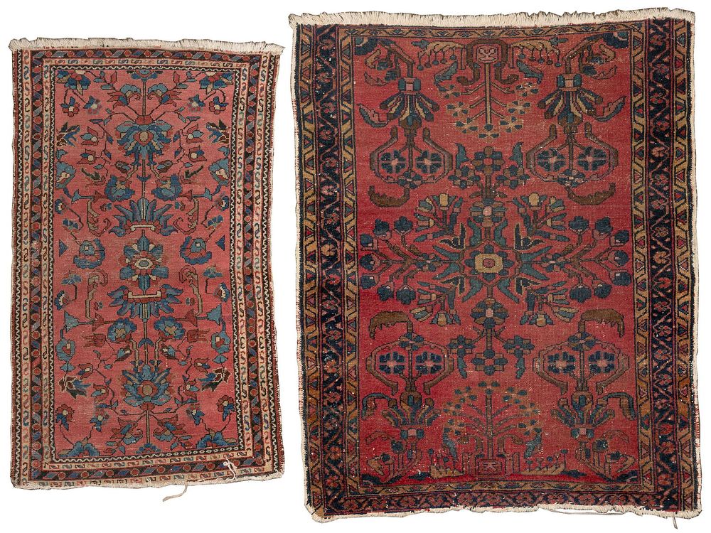 Lot 443: Persian Wool Flat Weave Rugs