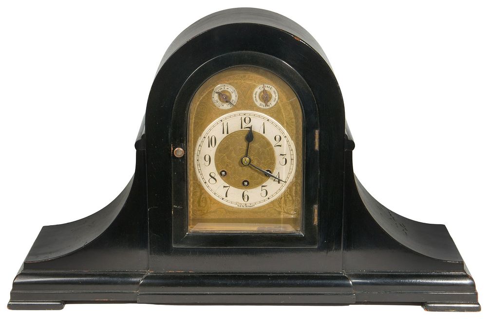 Lot 451: K.C. Co. Germany Mantel Clock