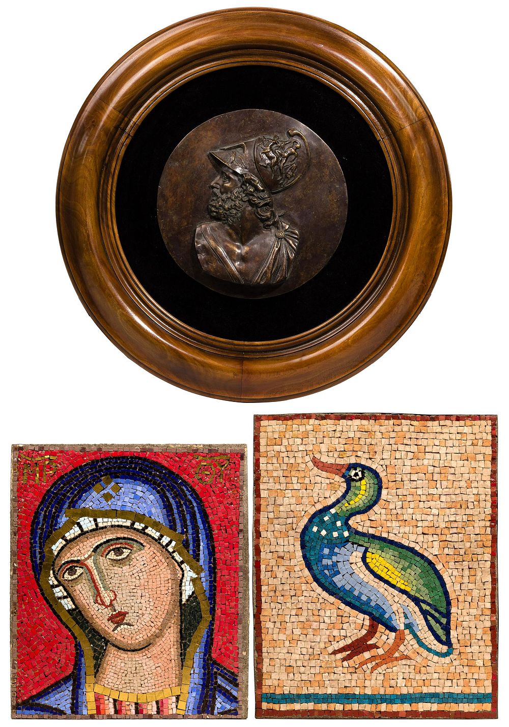 Lot 454: Classical Greek Style Wall Hanging Assortment