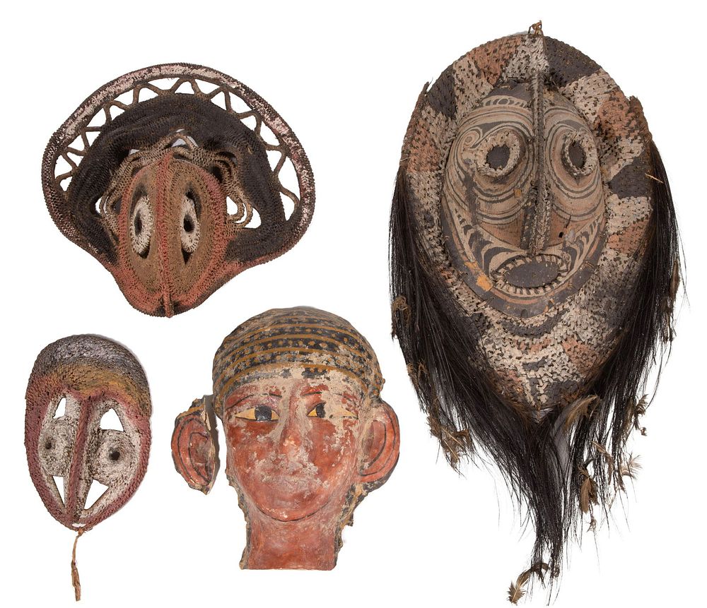 Lot 461: Ethnographic Mask Assortment