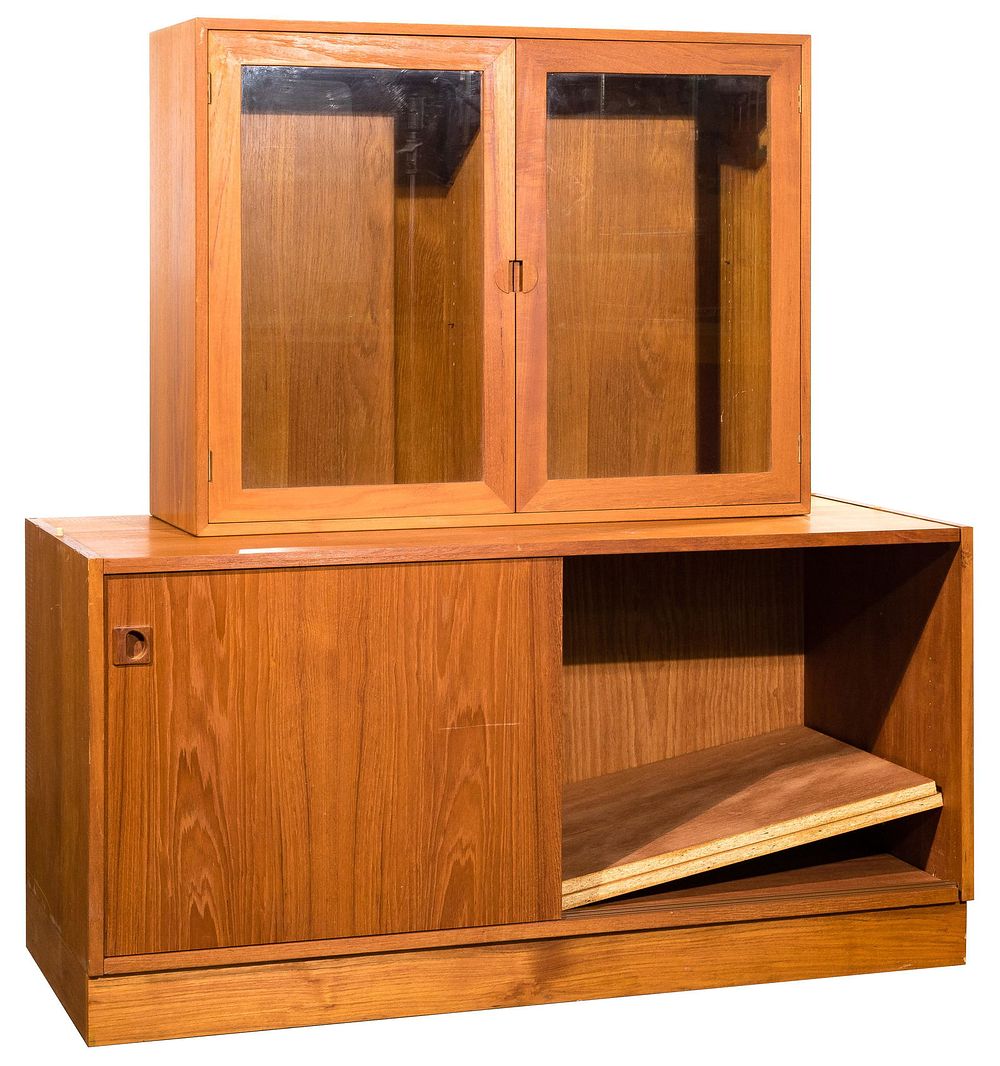 Lot 479: Danish Modern Teak Cabinets