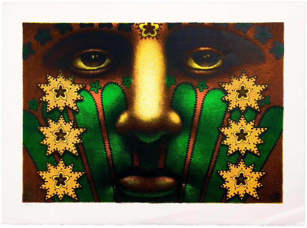 Lot 158: Ed Paschke (American, 1939-2004) 'Bondo' Lithograph