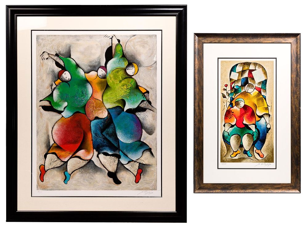 Lot 169: David Schluss (Israeli / American, b.1943) Lithographs