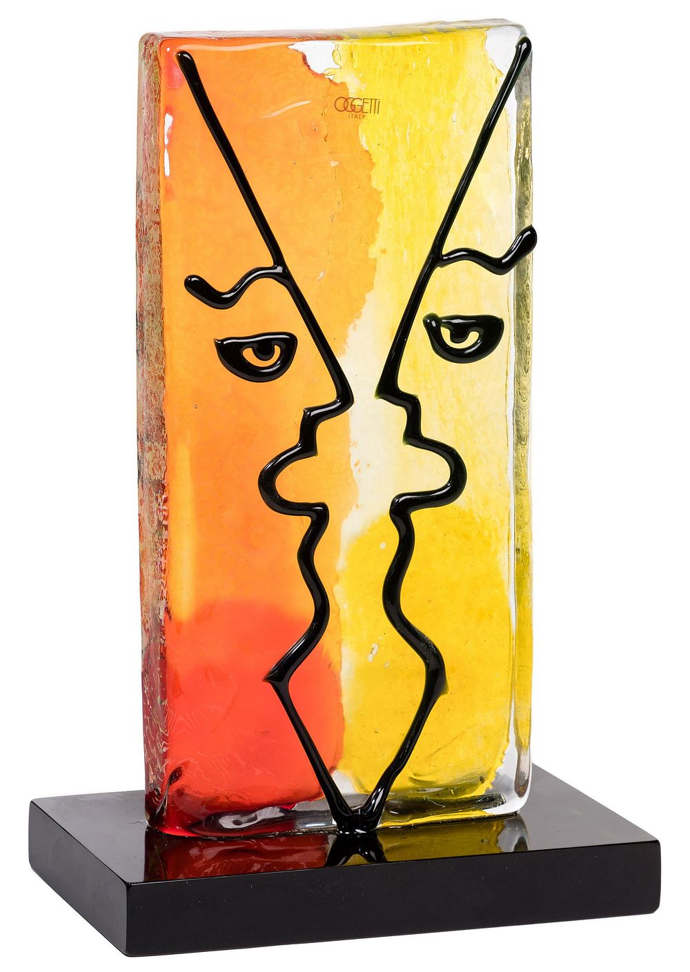 Lot 177: Mario Badioli for Oggetti Art Glass Sculpture