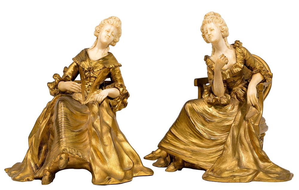 Lot 188: Xavier Raphanel (French, 19th Century) Bronze Figures