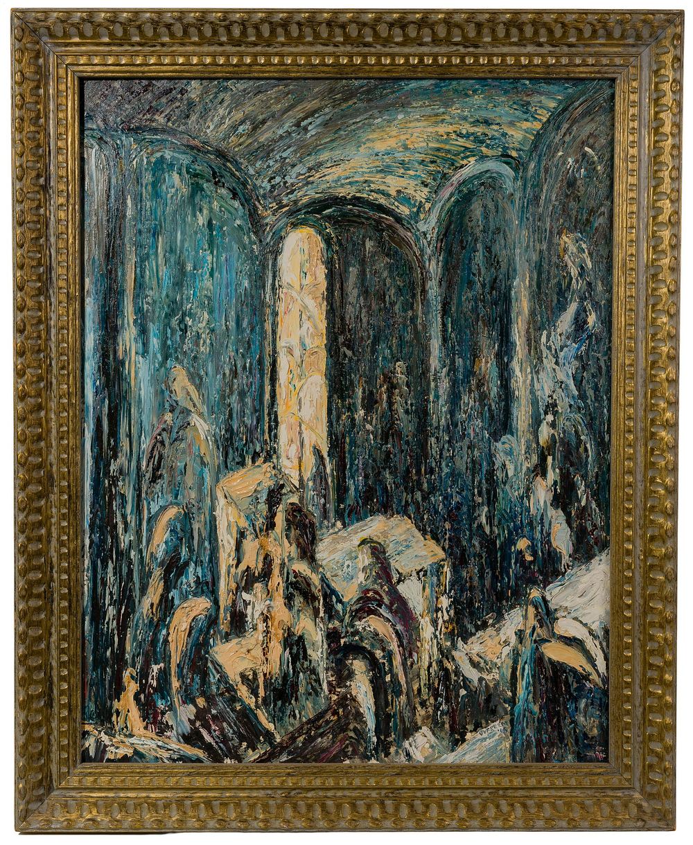 Lot 192: Overeem (20th Century) Oil on Board