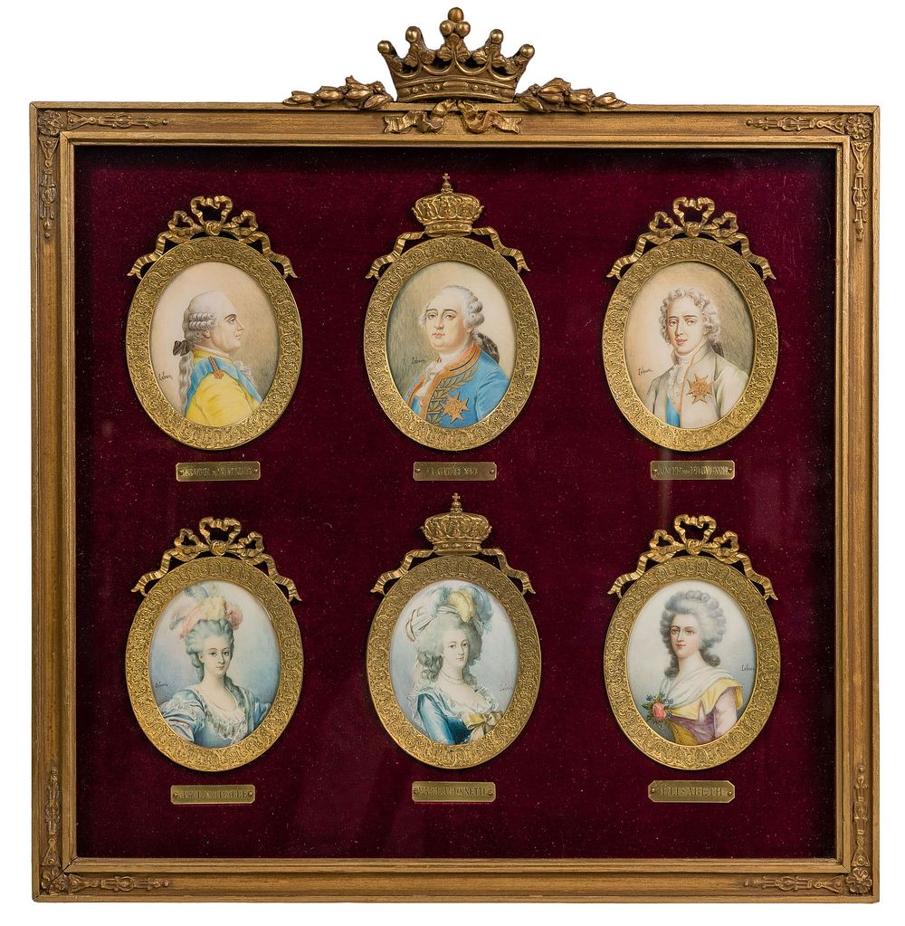 Lot 196: Portrait Miniatures