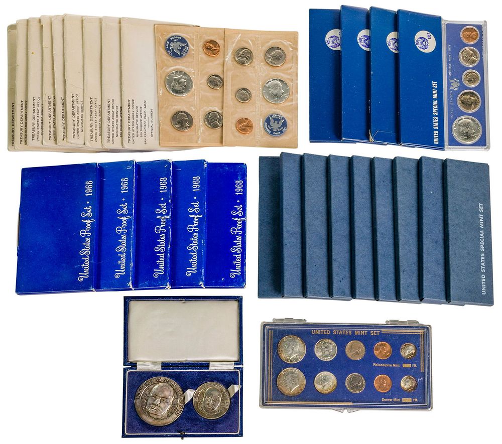 Lot 199: US Coin Mint and Proof Set Assortment