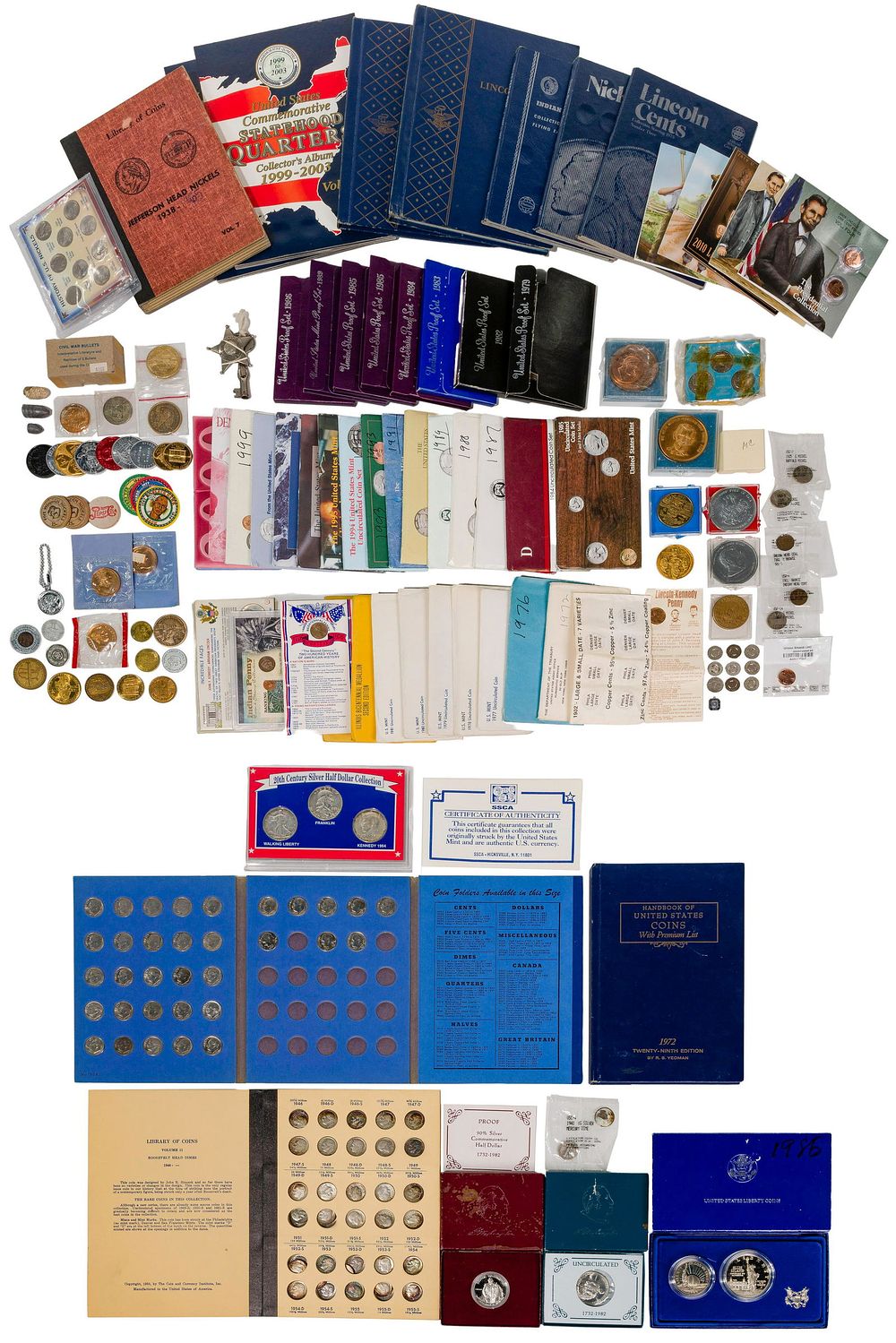 Lot 200: US Coin and Token Assortment