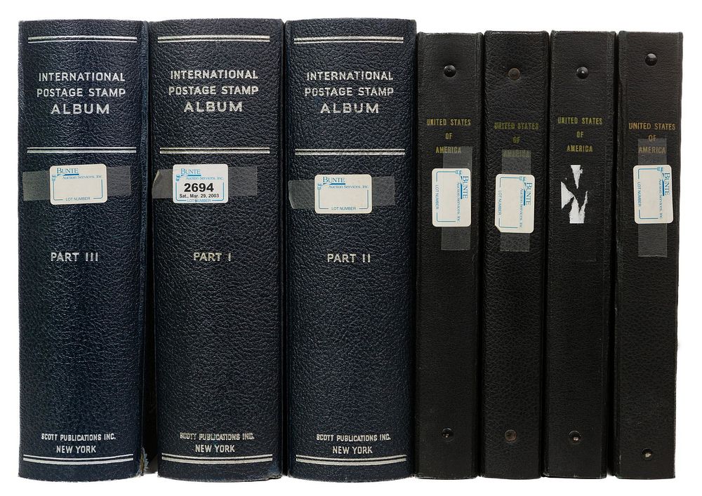 Lot 201: World and US Stamp Book Assortment