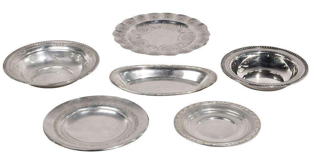 Lot 214: Sterling Silver Hollowware Assortment