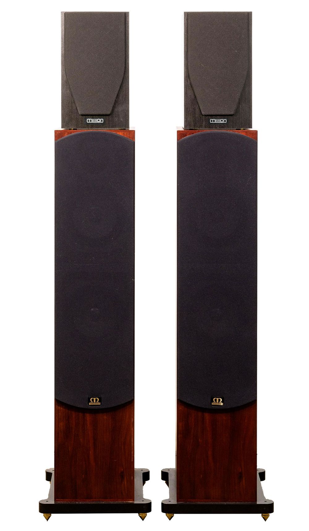 Lot 245: Monitor Floor and Mission Bookshelf Speaker Collection