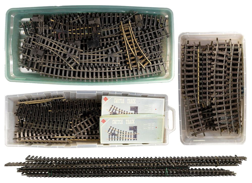 Lot 253: G-Scale Model Train Track Assortment