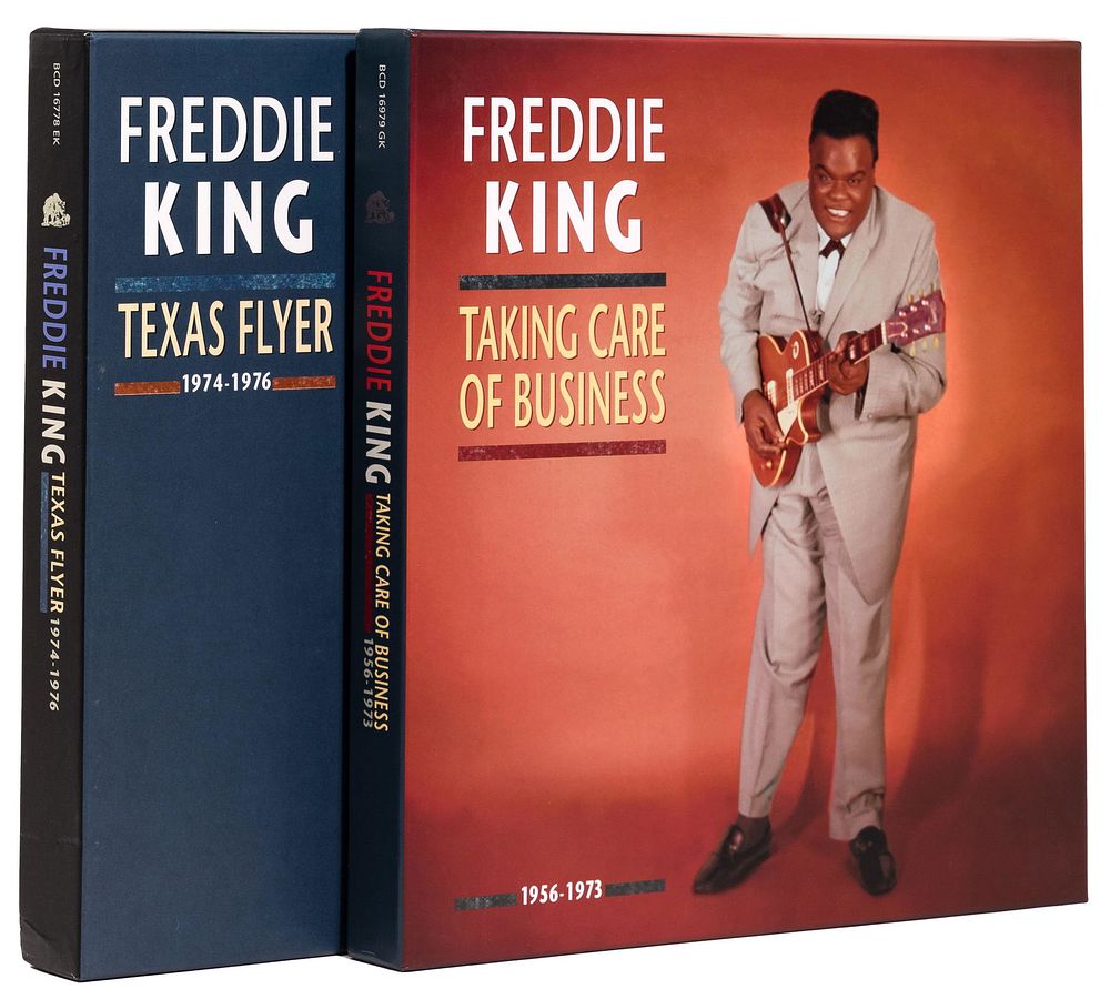 Lot 297: Bear Family Records 'Freddie King' CD Sets