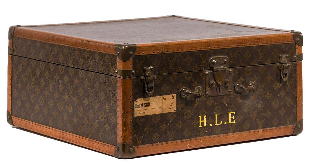 Lot 340: Louis Vuitton Suitcase Trunk