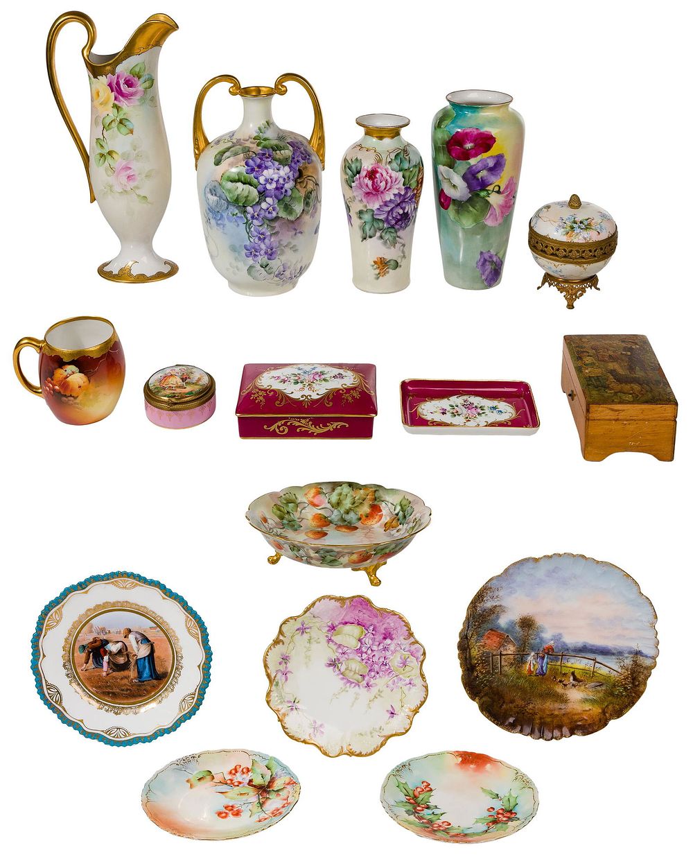 Lot 343: Limoges Assortment