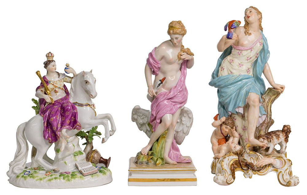 Lot 350: J.J. Kandler for Meissen Figure Assortment