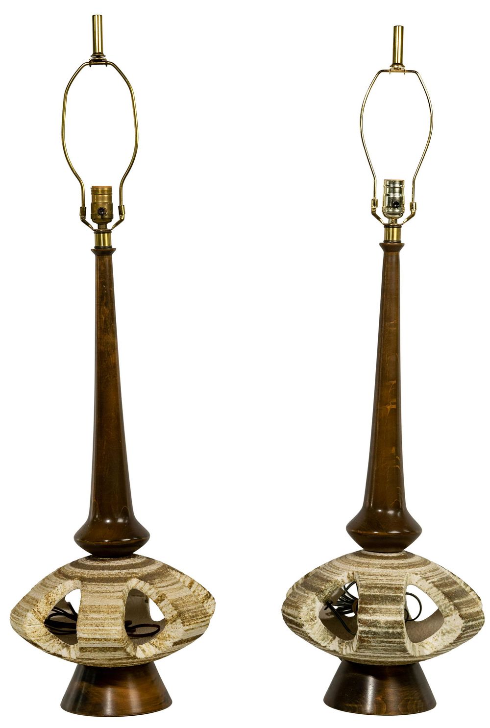 Lot 360: MCM Table Lamps