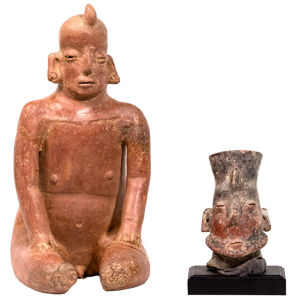 Lot 394: Pre-Columbian Colima Style Figures