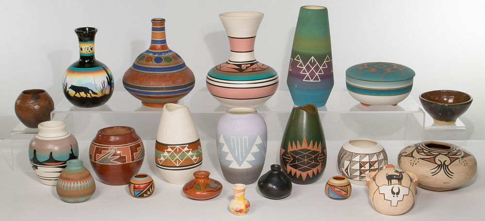 Lot 396: Native American Indian Pottery Assortment