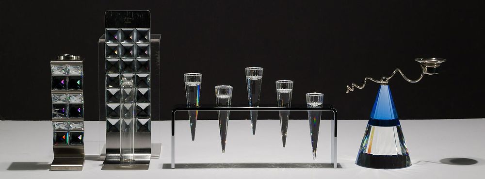 Lot 418: Swarovski Crystal Candleholder Assortment