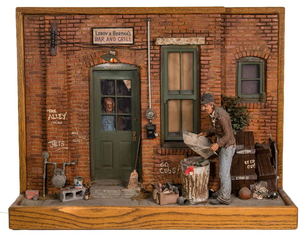 Lot 223: Michael Garman (American, 1931-2021) Diorama