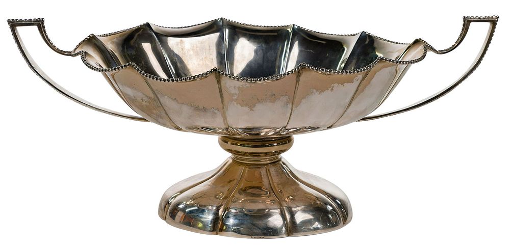 Lot 269: Anton Henrik Zipper Double Handle Center Bowl