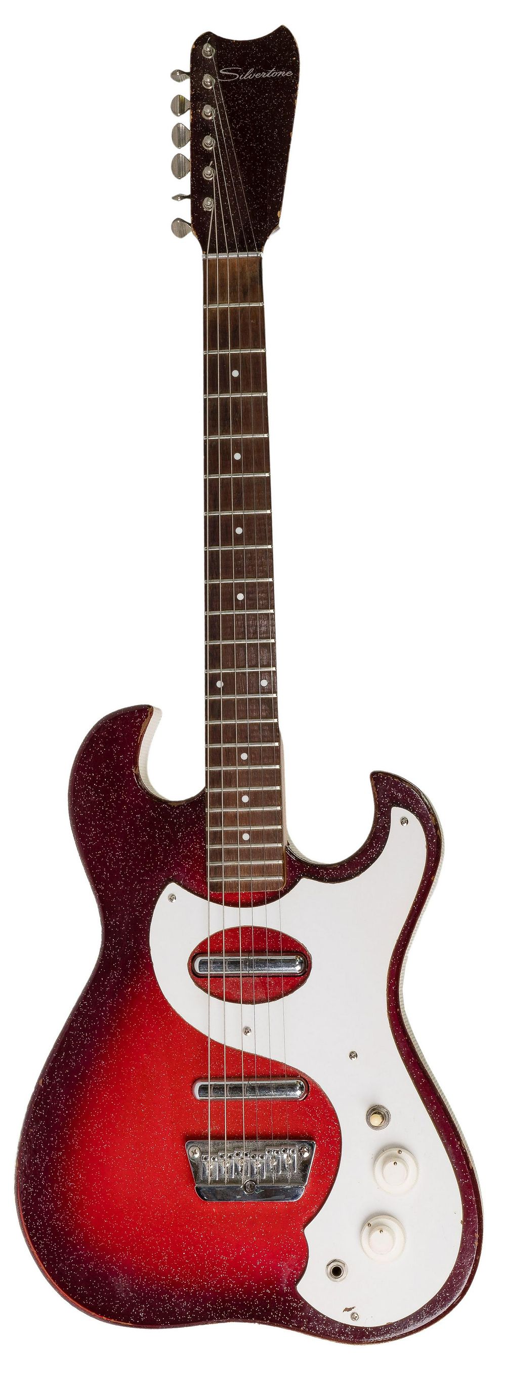 Lot 284: Silvertone Electric Guitar Model 1457 With Amp-in-Case