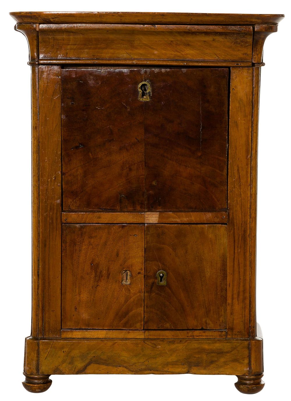 Lot 291: Biedermeier Style Miniature Fall Front Secretary