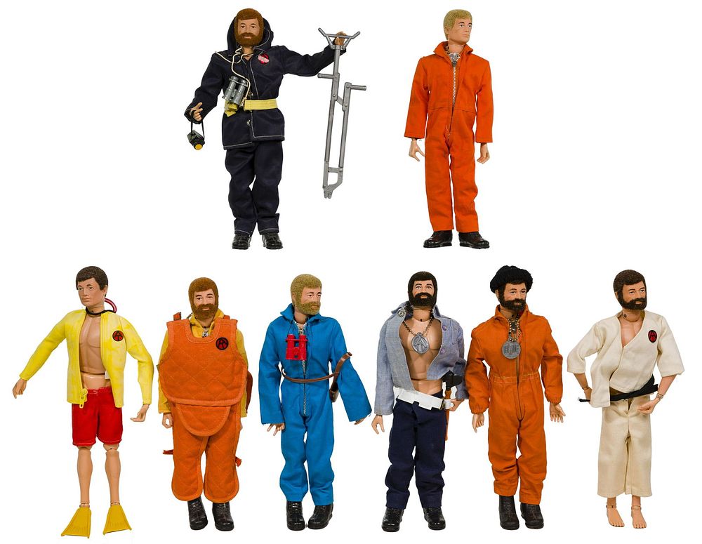 Lot 292: 1964 Hasbro GI Joe Action Figure Assortment