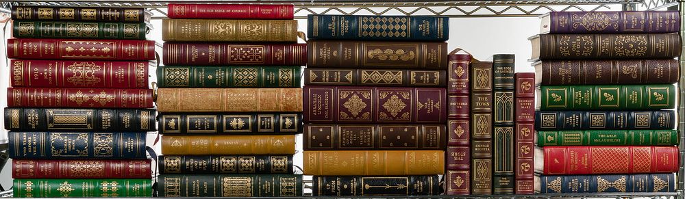 Lot 301: Franklin Library '100 Greatest American Literature' Book Assortment