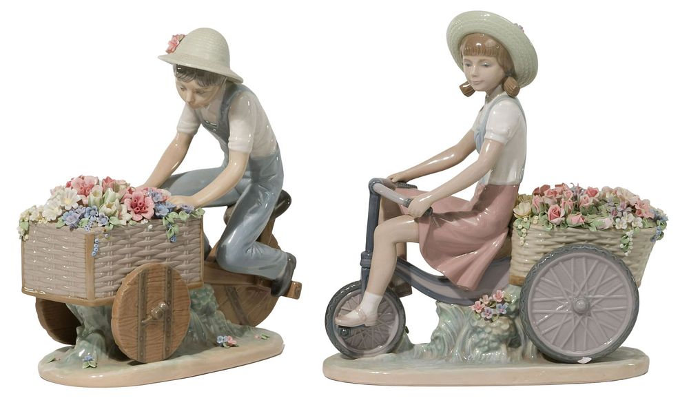 Lot 315: Lladro Porcelain Figurines