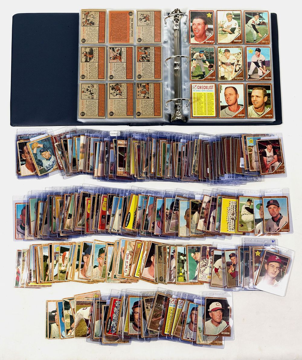 Lot 358: 1962 Topps Baseball Partial Set