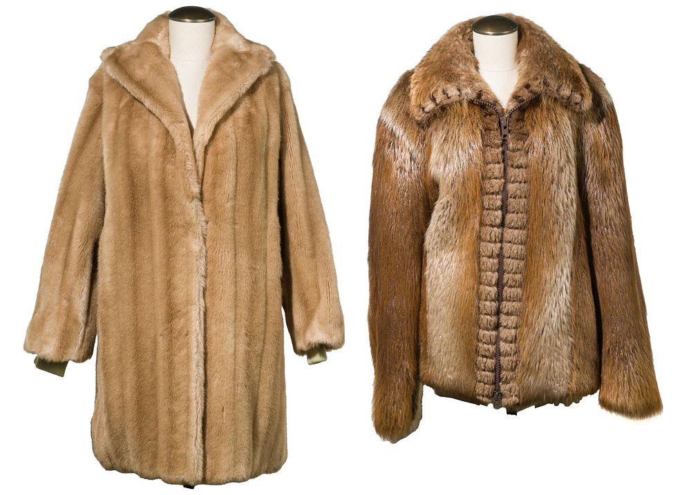 Lot 364: Raccoon Fur Coat