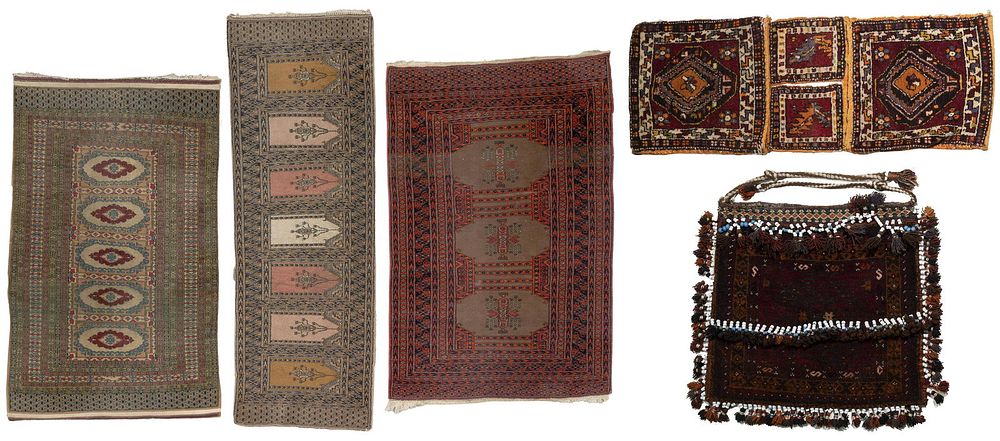 Lot 399: Persian Wool Rug Assortment