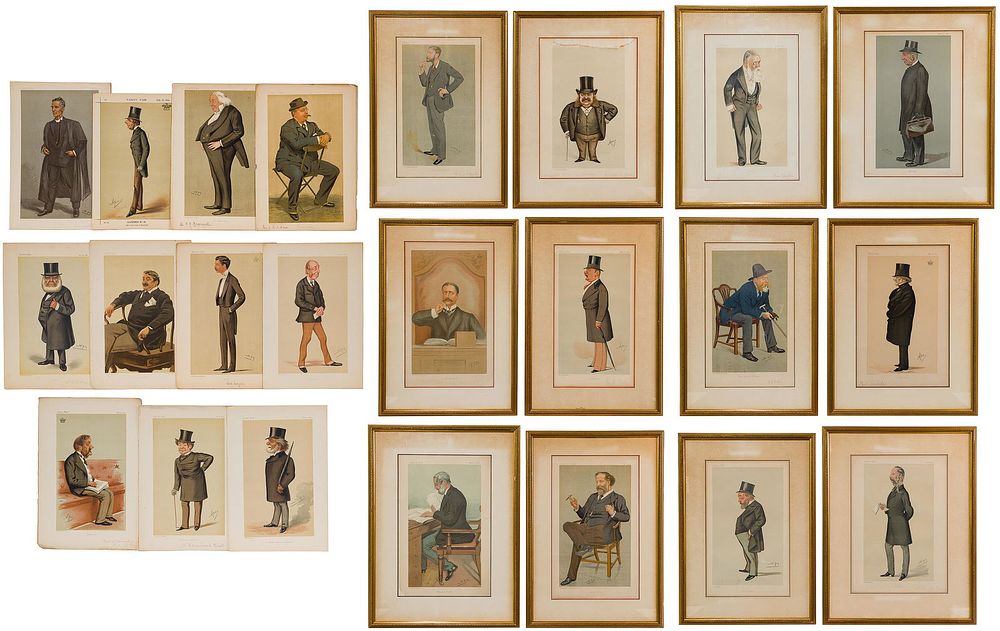 Lot 408: Vanity Fair Spy Print Assortment