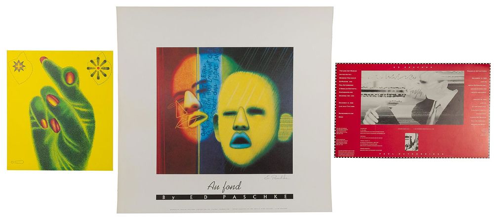 Lot 409: Ed Paschke (American, 1939-2004) Poster Assortment