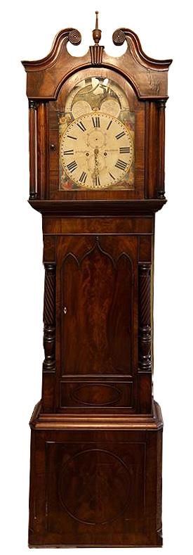 Lot 418: British Tall Case Clock