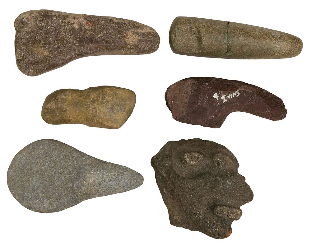 Lot 433: Native American Indian Stone Tool Assortment