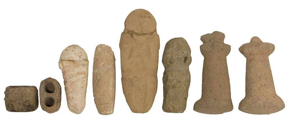 Lot 442: Pre-Columbian Central and Latin American Carved Stone Assortment