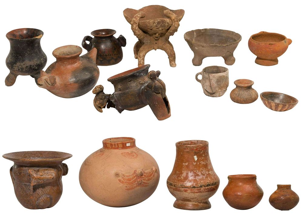 Lot 445: Pre-Columbian Pottery Assortment