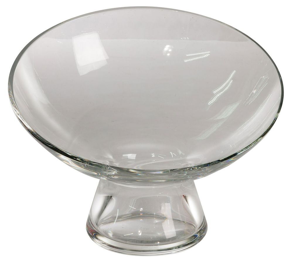 Lot 461: Baccarat Crystal Centerpiece Bowl